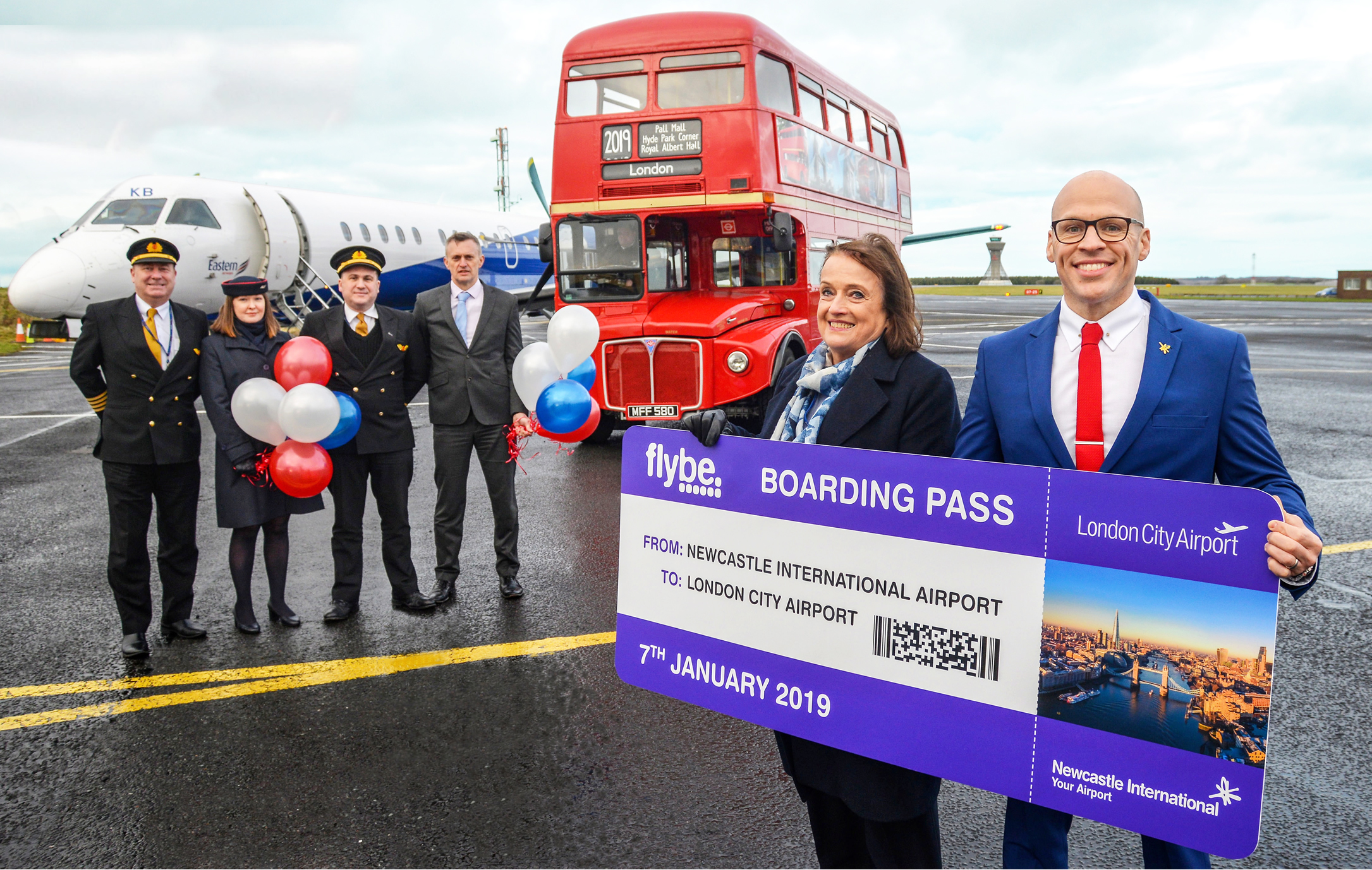 London City Route launched from Newcastle Airport